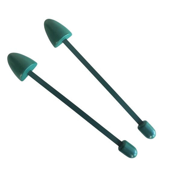 1950s Vintage Green Wooden Shoe Forms Adjustable Stretchers - Picture 4 of 9